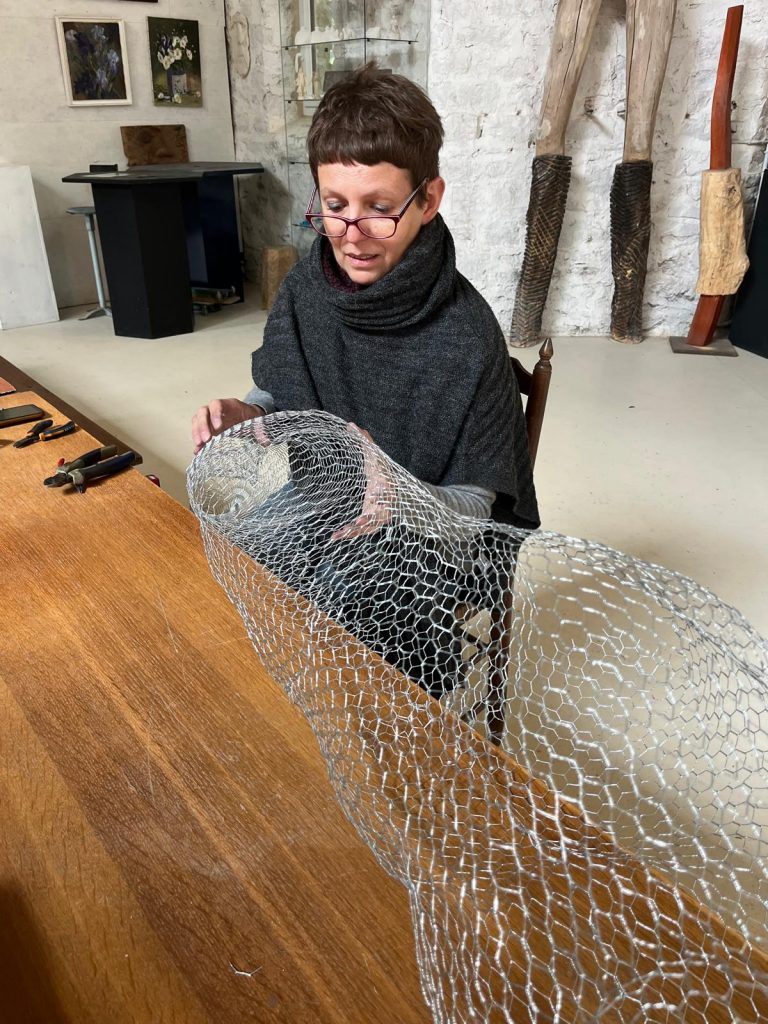 Rencontres sculpture 2025 - Daniela Capaccioli - 1 - La Chapelle de la Verrerie