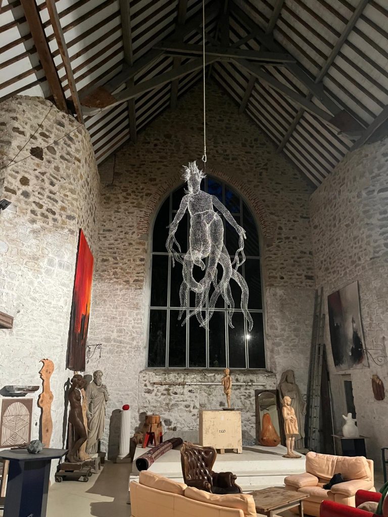 Rencontres sculpture 2025 - Daniela Capaccioli - 3 - La Chapelle de la Verrerie