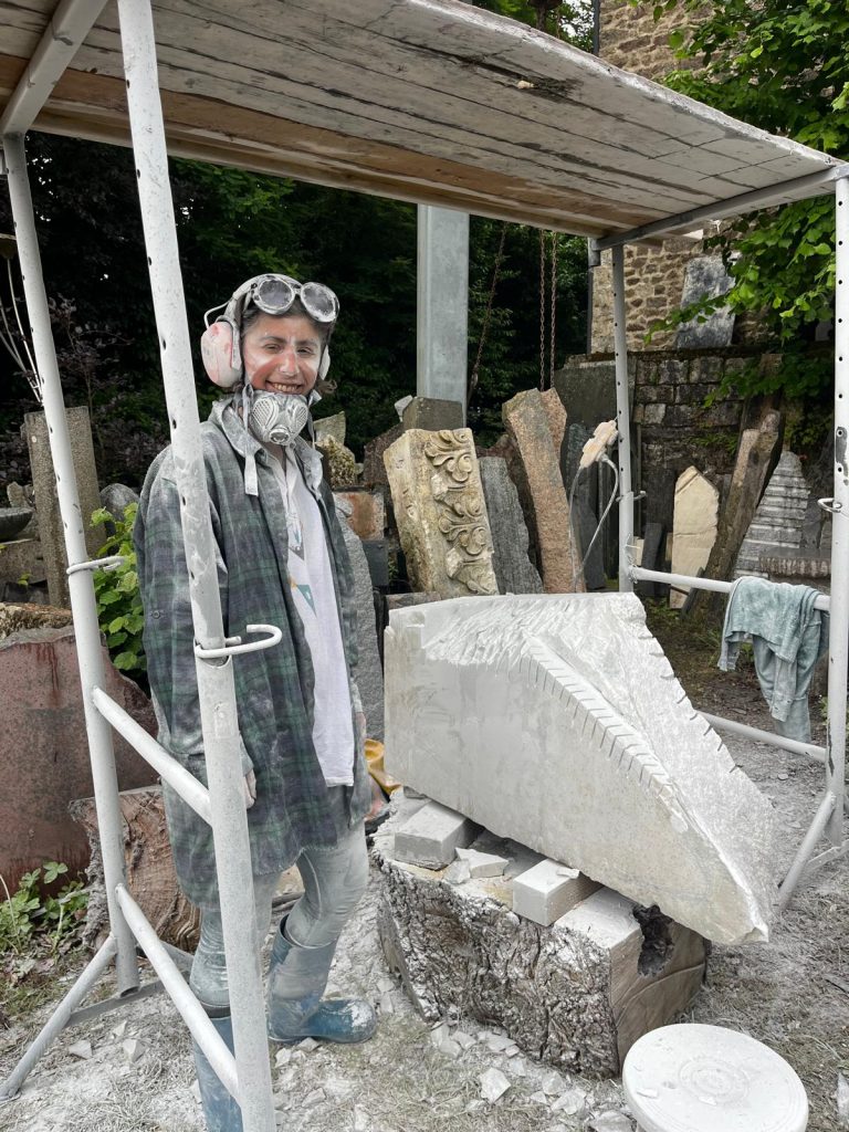 Rencontres sculpture 2025 - Margot Lasalle - 1 - La Chapelle de la Verrerie