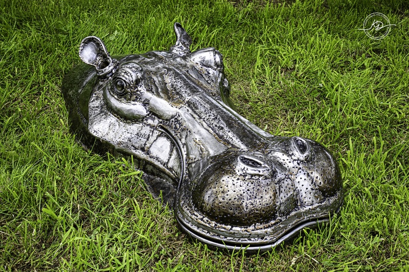 Hippopotame-Sylvain Pérouze - Rencontres de sculpture 2026 - La Chapelle de la Verrerie - Fougères