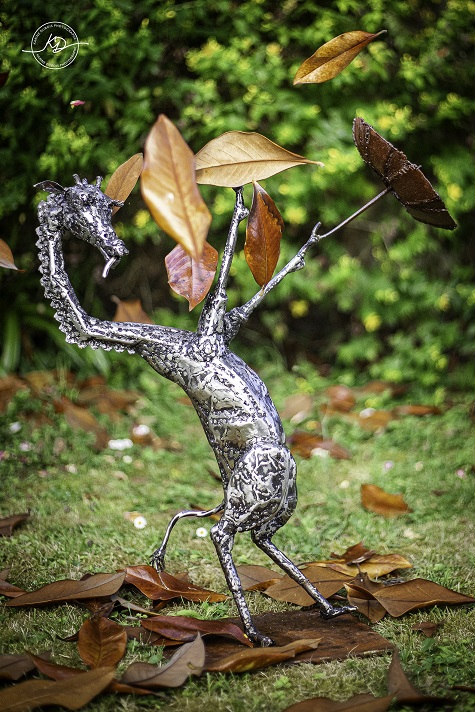 Magda - Sandra Paiano - Rencontres de sculpture - La chapelle de la verrerie - Fougères