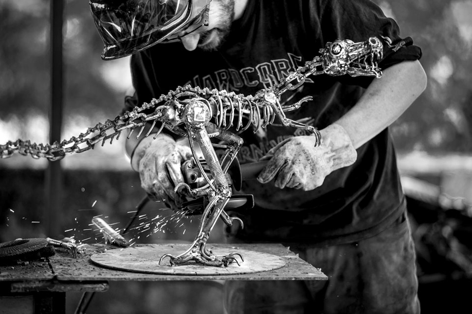 TravailSylvain Pérouze - Rencontres de sculpture 2026 - La Chapelle de la Verrerie - Fougères
