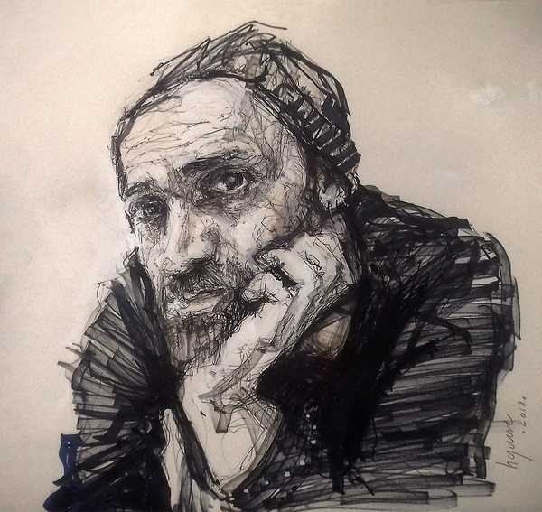 auto portrait_2 Yann Yvinec - La Chapelle de la Verrerie - rencontres de sculpture 2026 - Fougères