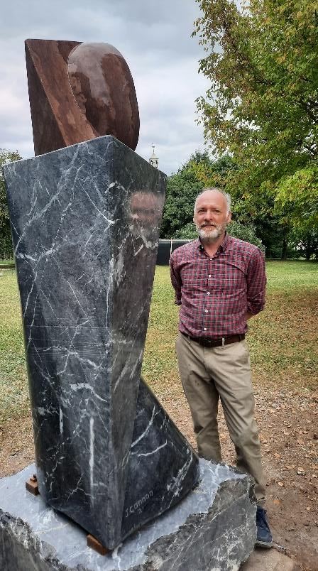 Sculpture 1 - James Gannon - Rencontres de sculpture - La chapelle de la verrerie - Fougères