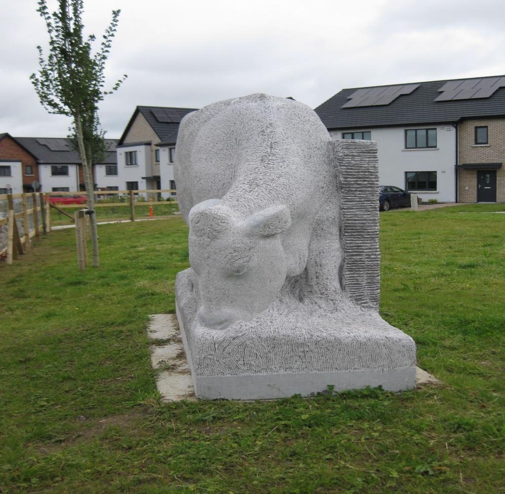 Sculpture 5 - James Gannon - Rencontres de sculpture - La chapelle de la verrerie - Fougères
